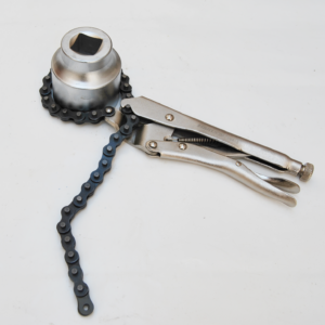 ABRAZADERA AUTOBLOCANTE AJUSTABLE AGARRE DE CADENA PINZA FILTRO DE ACEITE DE COCHE 500 MM