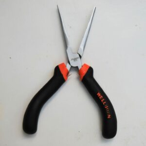 MINI ALICATES MORDAZAS LARGAS Y LISAS PIEZAS PEQUEÑAS FORMA 115 MM ERGONÓMICO ACERO 342