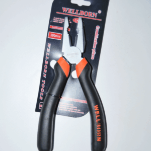 ALICATES 8" 200 mm MANGOS AISLADOS CUBIERTOS CON GOMA ANTIDESLIZANTE ELECTRICISTA 552