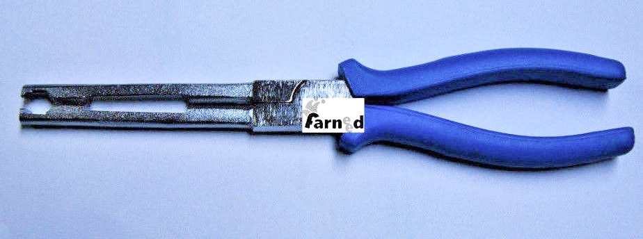 PINZA DE BUJÍA LARGA 240 mm ENCENDIDO RECTO TALLER MECÁNICO DE AUTOMÓVILES 181