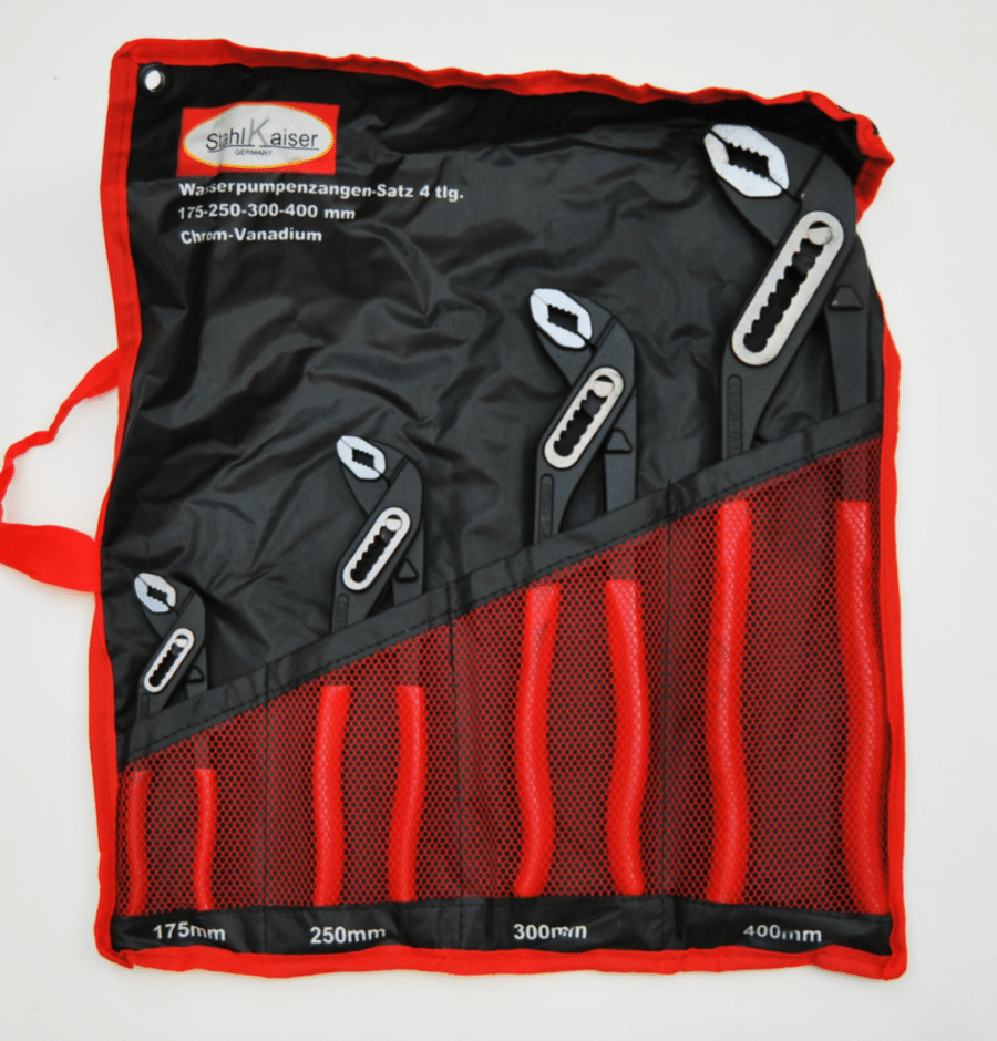 JUEGO DE ALICATES POLIGRIP 4 PIEZAS PARROT 175 250 300 400 mm PLICS PRO+ 667