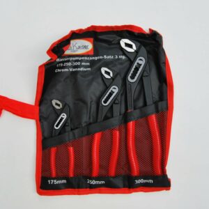 TRIS POLIGRIP ALICATES PARA LOROS 3 PIEZAS ALEMANIA 175 250 300 MM BOLSA DE ALICATES 494