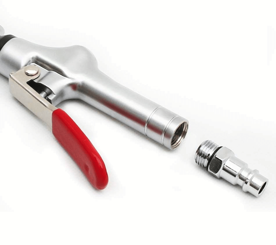 COMPRESOR DE PISTOLA DE AIRE COMPRIMIDO DE ACOPLAMIENTO RÁPIDO CAÑÓN CORTO 824