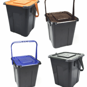 Cubos de póquer cubos de basura de plástico 4 colores 20 lt cubo 058du