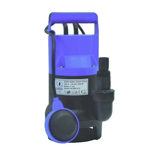 ELECTROBOMBA SUMERGIBLE PARA AGUA SUCIA BOMBA DE INMERSIÓN EN POZO 750 W hp 1