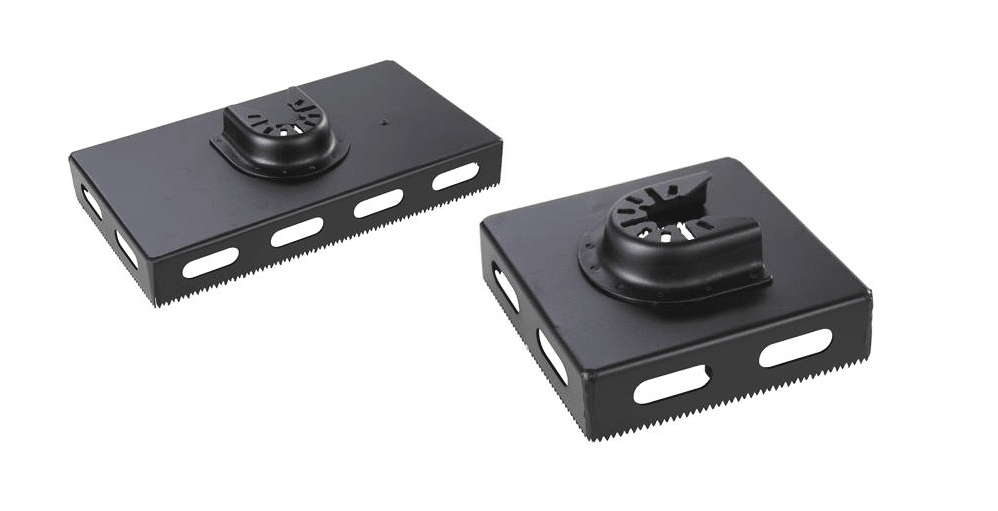 KIT 2 CORTADORES DE PLACAS DE YESO HERRAMIENTA MULTIFUNCIÓN VIBRATORIA CASSETTE 503 ENCHUFES SIL