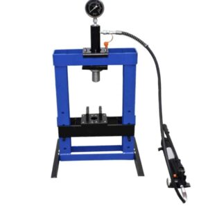 PRENSA HIDRÁULICA 10T TONELADAS BANCO MANUAL AJUSTABLE 3 NIVELES SA