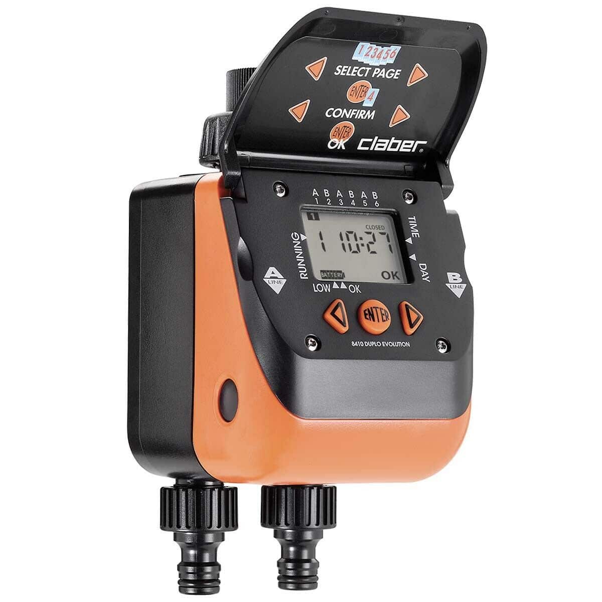 PROGRAMADOR DE UNIDAD DE CONTROL DE RIEGO RIEGO 2 VÍAS CLABER 8410