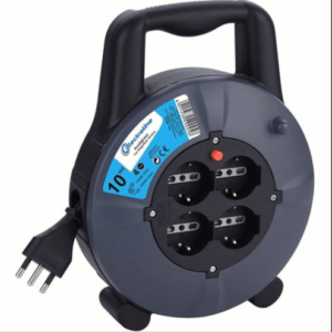 CABLE ELÉCTRICO EXTENSIÓN CARRETE 10 MT METROS 3X1