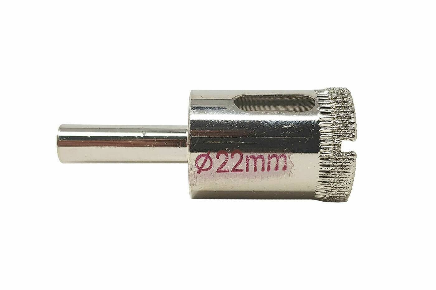 DIAMANTE CERÁMICA BROCA AGUJERO MÁRMOL VIDRIO 22 MM TALADRO DE DIAMANTE 5NZO