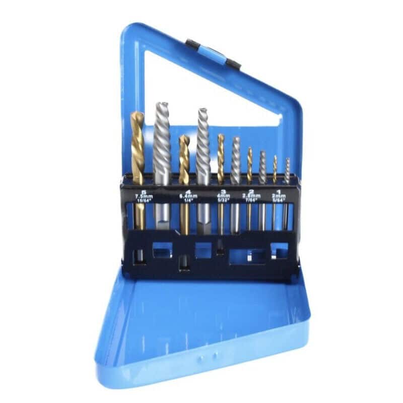 TIRADORES CÓNICOS TORNILLOS ROTOS 10 PIEZAS PERNOS DE BROCA 2-7