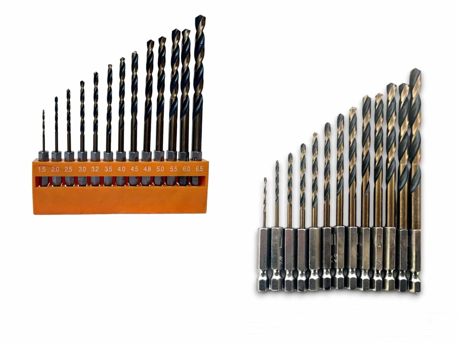 JUEGO DE 13 BROCAS HSS PARA METAL DE 1