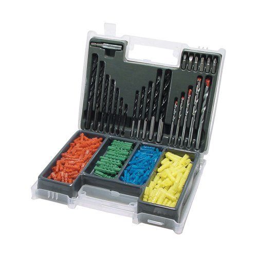 JUEGO DE CLAVOS Y PASADORES DE PARED 300 PIEZAS FARNEED