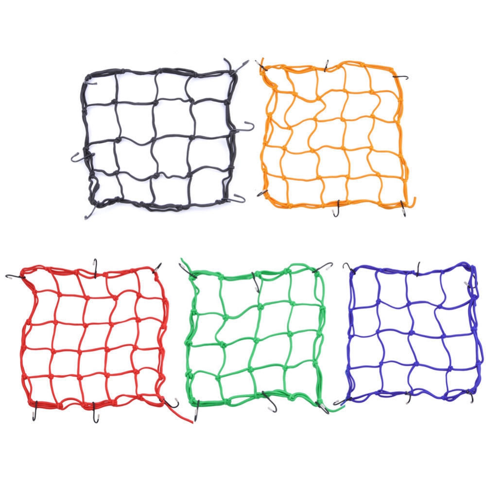 ARAÑA ELÁSTICA PARA MOTOS PORTAEQUIPAJES CASCO GANCHOS DE SILLÍN TRANSPORTE HONDA