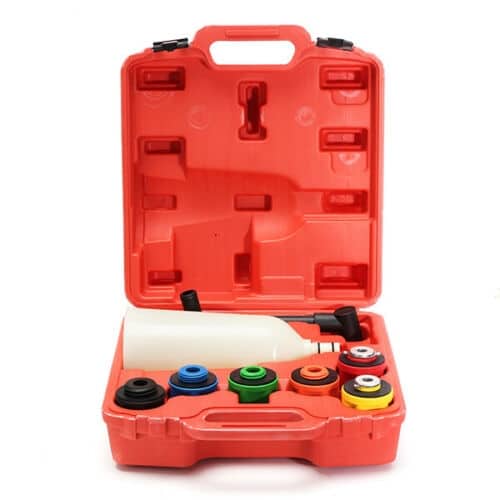KIT DE LLENADO DE EMBUDO ADAPTADOR DE ACEITE MÁQUINA DE REPARACIÓN DE MOTOR DE AUTOMÓVIL 8 PIEZAS 459
