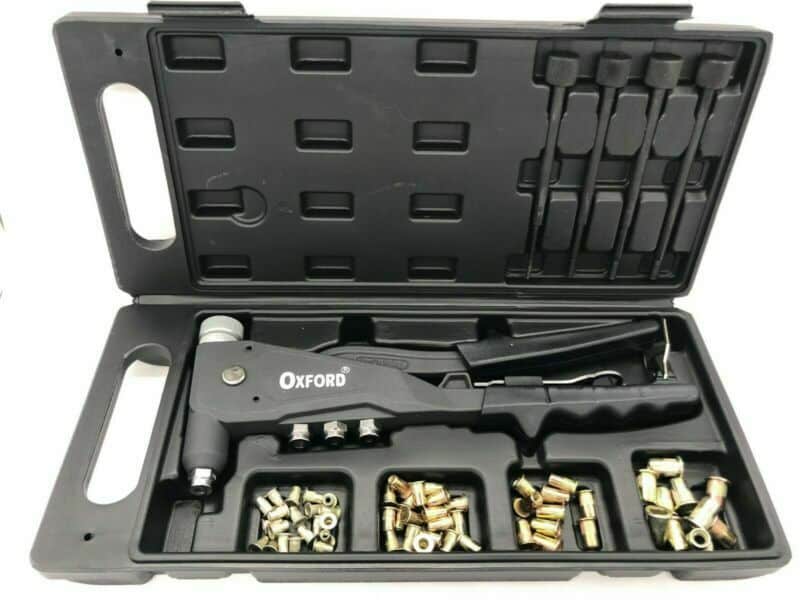 REMACHADORA PARA INSERTOS DE REMACHES ROSCADOS ROSCAS 66 PIEZAS M3 M4 M5 M6 10.5" 023ox