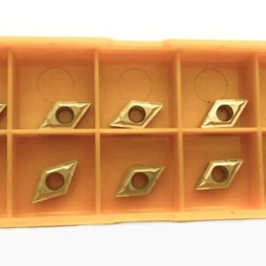 10 PLACAS INSERTOS DE HERRAMIENTAS TORNO INSERTOS DE DIAMANTE LATERALES PLACAS DE 7 MM