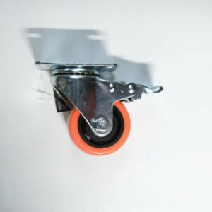 RUEDAS RUEDAS TROLLEY RUEDA 75X32 MM CARROS SOPORTE GIRATORIO FRENO REPUESTO 14