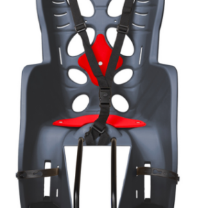 ASIENTO TRASERO BICICLETA NIÑO HOMOLOGADO FIJACIÓN CUADRO 22Kg GRIS G331