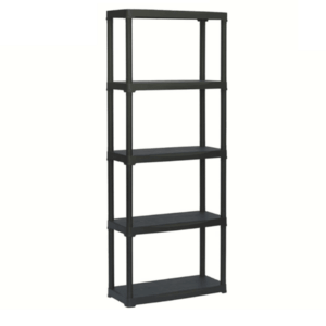 ESTANTERÍA PARA PORTAEQUIPAJES 5 ESTANTES ESTANTES 80x40x176 H CAPACIDAD 150KG 143AP