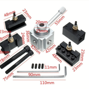 PORTAHERRAMIENTAS DE TORRETA UNIVERSAL AJUSTABLE ALTURA DEL TORNO QUICK CHANGE 237