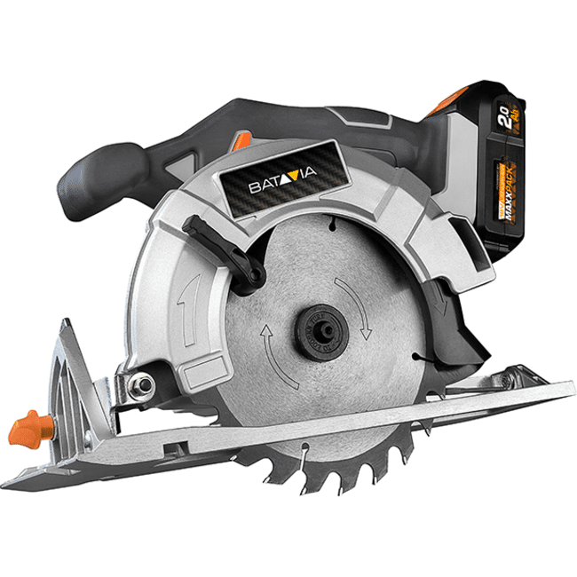 SIERRA CIRCULAR MADERA BATERÍA 18V HOJA 165MM INCLINABLE 45° CORTE 36 50 MM 228