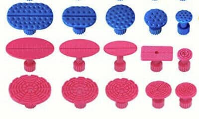 JUEGO DE HERRAMIENTAS PARA EXTRAER LENGÜETAS PARA PEGAMENTO DE REPARACIÓN DE ABOLLADURAS DE COCHE 15 PIEZAS 158