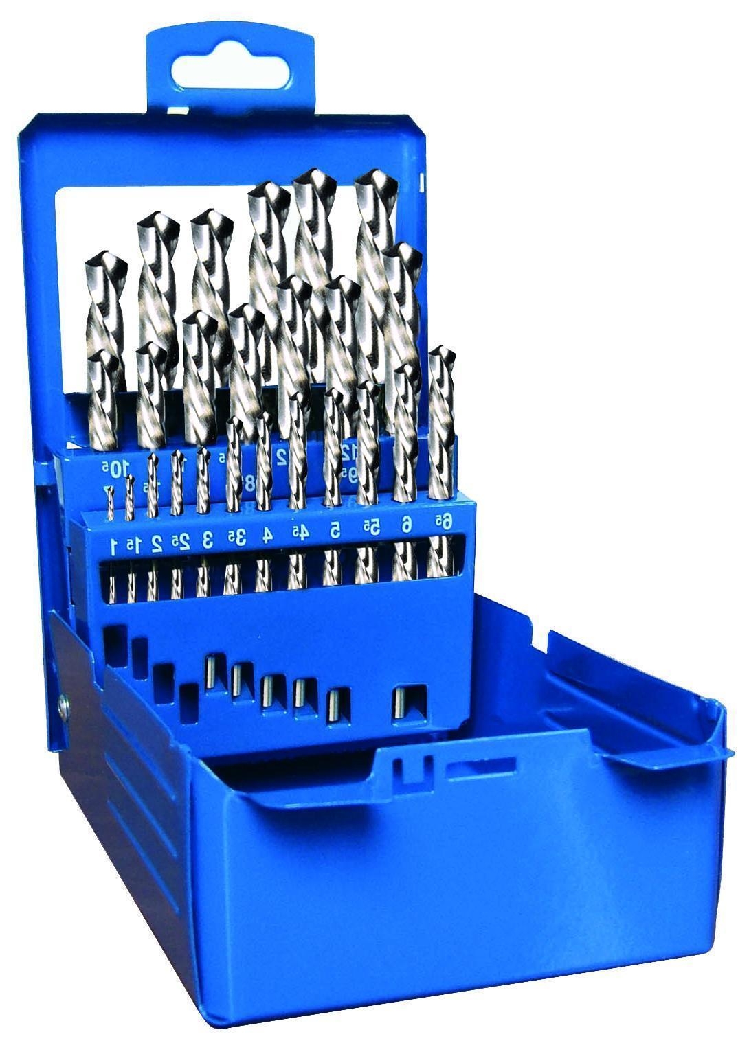 JUEGO DE 25 BROCAS PARA ACERO