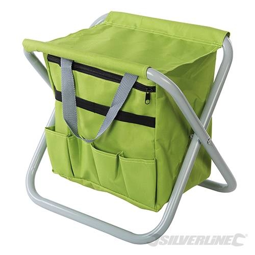 MINI TABURETE PLEGABLE PORTÁTIL CAMPING SEA BEACH GARDEN 303 SILV
