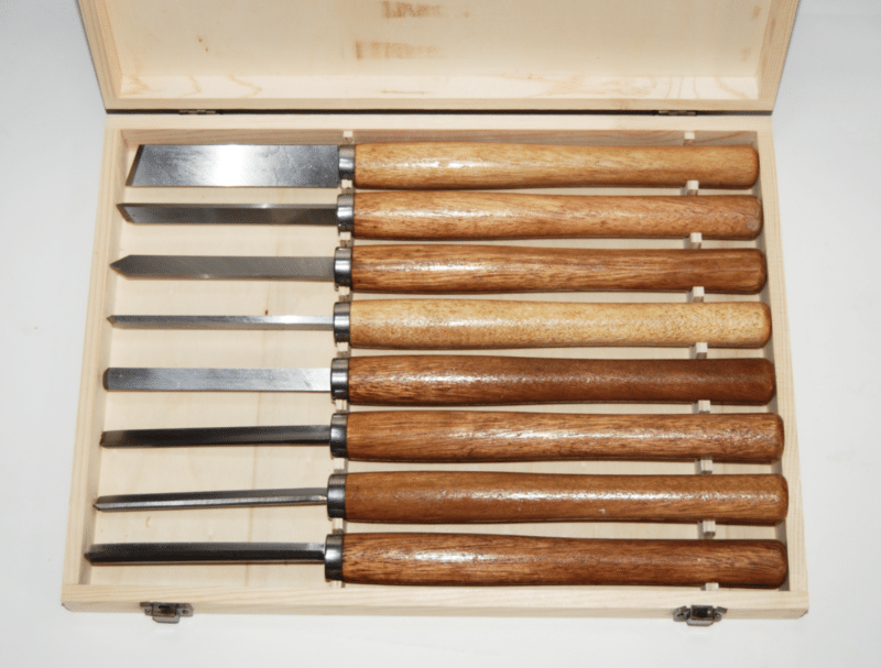 GUBIAS PROFESIONALES CINCELES DE TALLADO TORNO JUEGO DE HERRAMIENTAS 8 PIEZAS CASSTE