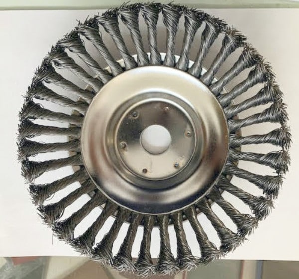 CABEZAL DE CEPILLO RECORTADORA DE CÉSPED DESBROZADORA LIMPIEZA DE SUELOS 200 MM 1" 020