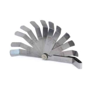 MEDIDOR DE ESPESOR CALIBRE DE ESPESOR 16 CUCHILLAS VÁLVULAS MEDICIÓN DE ESPESOR 0.05 1.00 693sa