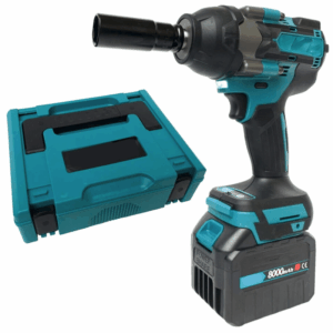 DESTORNILLADOR REMOVEDOR DE PERNOS 1/2" 2 BATERÍAS 21V BATERÍAS 8 Ah 005ox