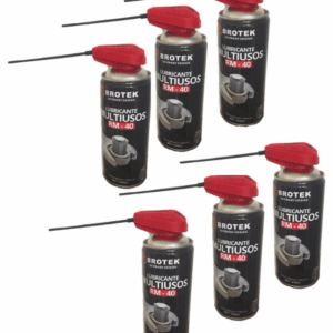 6 piezas de aceite lubricante desatascador en spray anticorrosivo similar Svitol 450 ml 026ox