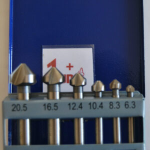 FRESA FRESA AVELLANADORAS AVELLANADORAS PARA TORNO TALADRO AVELLANADOR 6 piezas 6