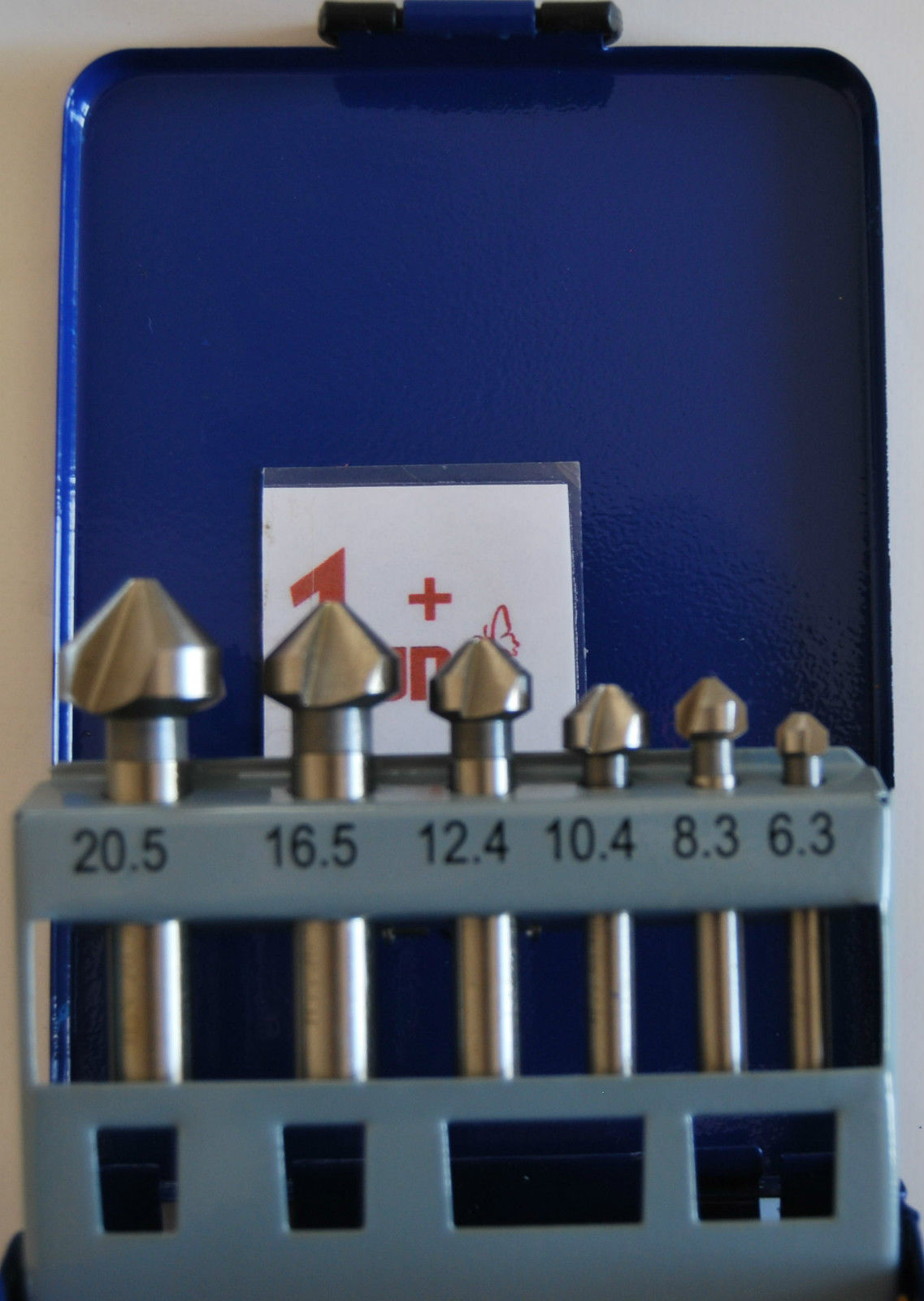 FRESA FRESA AVELLANADORAS AVELLANADORAS PARA TORNO TALADRO AVELLANADOR 6 piezas 6