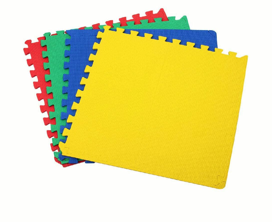 ALFOMBRA DE ROMPECABEZAS DE GOMA PARA NIÑOS ALFOMBRA DE JUEGO PARA NIÑOS 4 PIEZAS 60 x 90 x 2