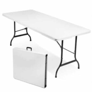 MESA PLEGABLE RESINA METAL CAMPING SAGRE 180x70x74 cm 424 ys