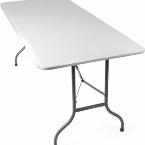 MESA PLEGABLE RESINA METAL CAMPING FESTIVALES FERIAS 180x70x74 cm 161