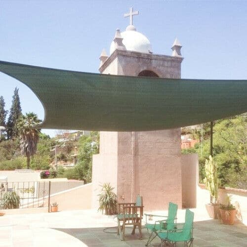 SOMBREADO CUADRADO TOLDO JARDÍN PROTECTOR SOLAR 3x3 mt 414