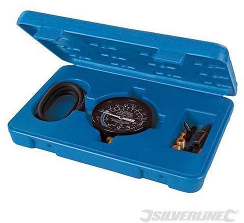 PROBADOR DE BOMBA DE COMBUSTIBLE MANÓMETRO DE PRESIÓN DE CARBURADOR COCHE DE PRESIÓN DE VACÍO DE COMBUSTIBLE 283