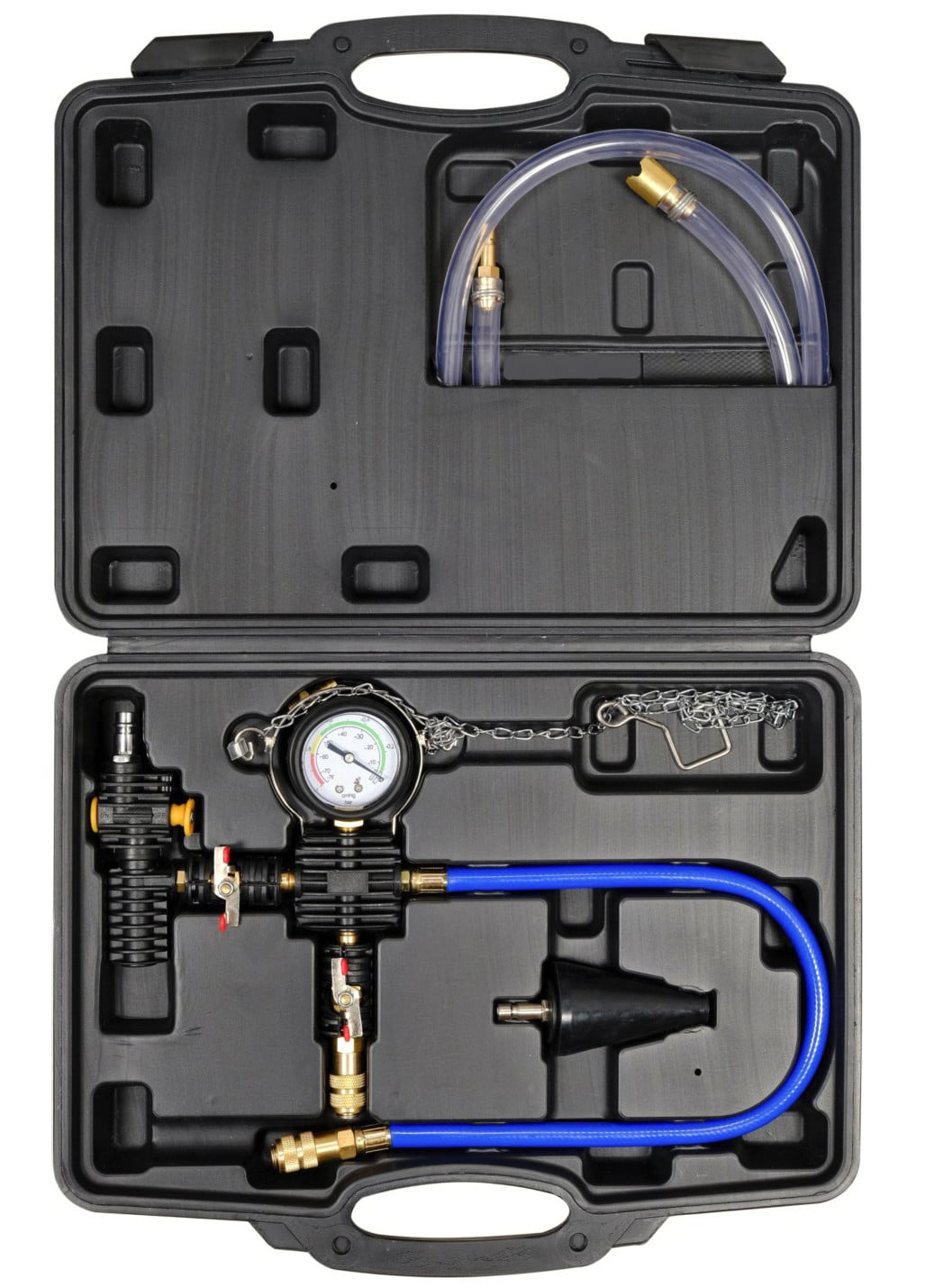 Kit de instrumentos para enfriador de radiador de coche Bomba de vacío para radiador de vacío 211to