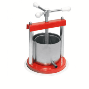 PRENSA PRENSA PRENSA PEQUEÑA CESTA DE ALUMINIO ACERO INOXIDABLE 2 LT 110