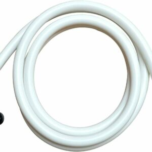 MANGUERA DE DUCHA DUCHA DE MANO BAÑERA DE DUCHA PVC FLEXIBLE 2.4 MT BLANCO 949