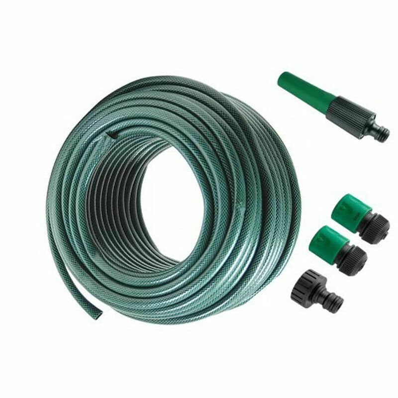 MANGUERA DE AGUA PARA JARDÍN 10 MT METROS DE RIEGO + ACCESORIOS 1/2" 071