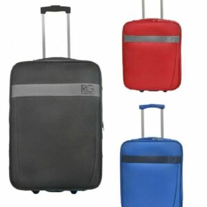 MALETA TROLLEY EQUIPAJE DE MANO TRAVEL LIGHT FABRIC 53x39x18 2 RUEDAS 667