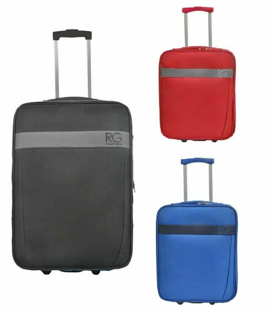 MALETA TROLLEY EQUIPAJE DE MANO TRAVEL LIGHT FABRIC 53x39x18 2 RUEDAS 667