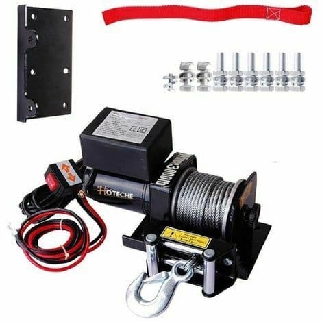 CABRESTANTE ELÉCTRICO 3000 Lb CABRESTANTE PARA BARCO EMBRAGUE 12V POLIPASTO DE CONTROL REMOTO 083